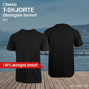 You klassisk t-skjorte, sort