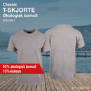 You klassisk t-skjorte, gråmelert