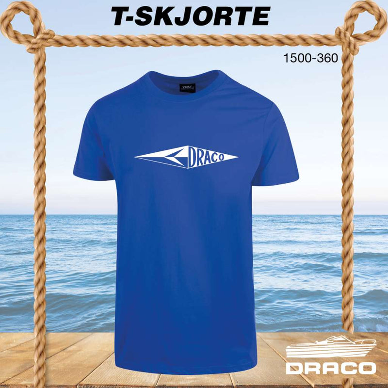 Draco t-skjorte "1963", kornblå