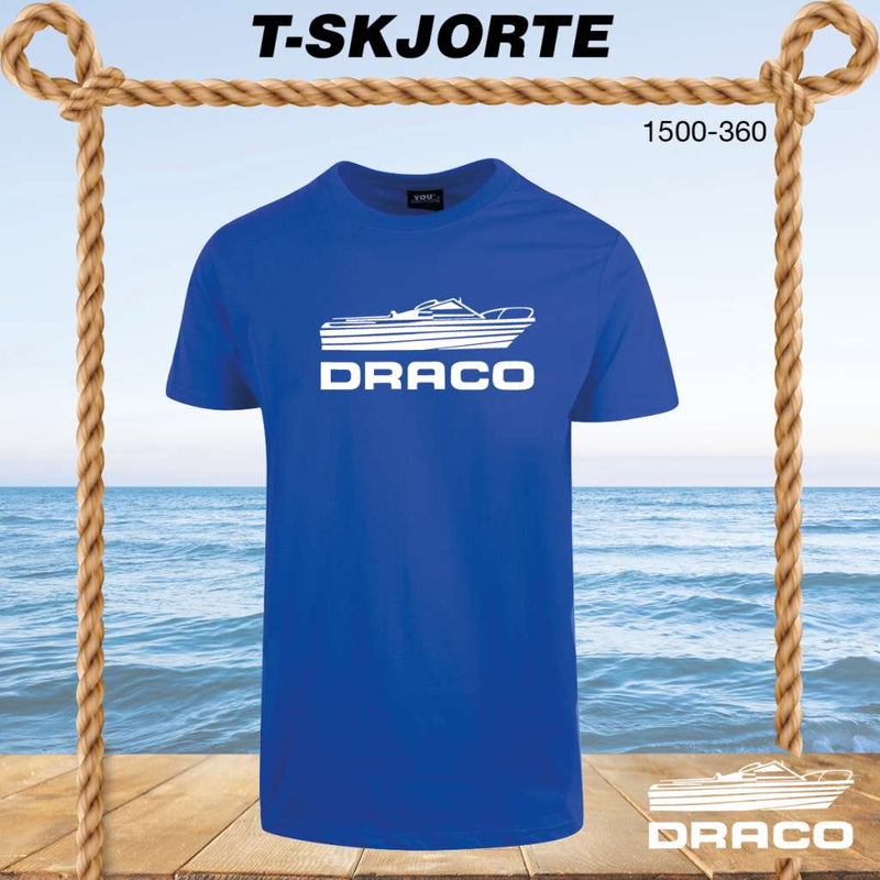 Draco t-skjorte classic boat, kornblå