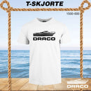 Draco t-skjorte classic boat, hvit