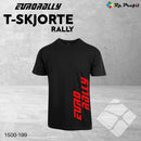 Eurorally t-shirt Rally, sort