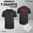Eurorally klassisk t-shirt i unisex, koksgrå