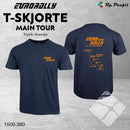 Eurorally MAIN TOUR 26 t-shirt, marine