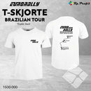 Eurorally Brazilian Tour t-shirt, hvit