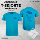 Eurorally MAIN TOUR 26 t-shirt, turkis