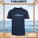 Draco t-skjorte "1963", marine