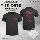 Eurorally MAIN TOUR 26 t-shirt, koksgrå