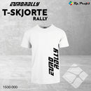 Eurorally t-shirt Rally, hvit