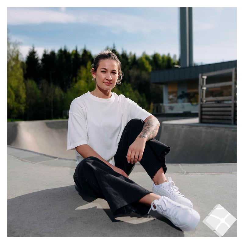 Madeira "oversized" t-skjorte, natur