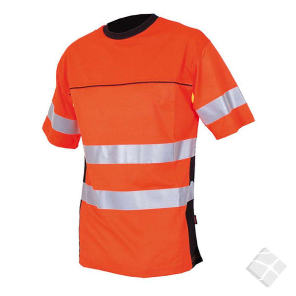 T-skjorte HV KL2, Safety orange