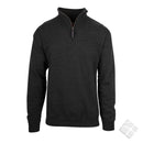 Genser med zip i hals Valdez, koksmelert