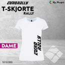 Eurorally t-shirt RALLY til dame , hvit