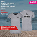 Fashion t-skjorte Kos, gråmelert