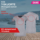 Fashion t-skjorte Kos, gråmelert