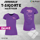 Eurorally Main Tour dame t-shirt, lilla