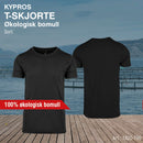 Fashion t-skjorte Kypros, sort