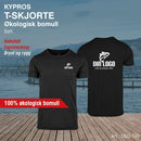 Fashion t-skjorte Kypros, sort