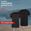 Fashion t-skjorte Kypros, sort
