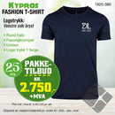 25 stk Fashion t-skjorte - Kypros, marine