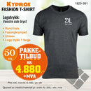 50 stk Fashion t-skjorte - Kypros, sort blend