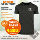 50 stk Fashion t-skjorte - Kypros, koks