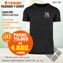 50 stk Fashion t-skjorte - Kypros, sort