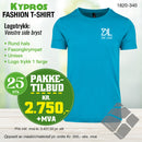 25 stk Fashion t-skjorte - Kypros, turkis