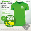 25 stk Fashion t-skjorte - Kypros, lime