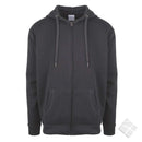 GOTS organic hettejakke, antrasitt