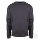 GOTS organic collegegenser, antrasitt