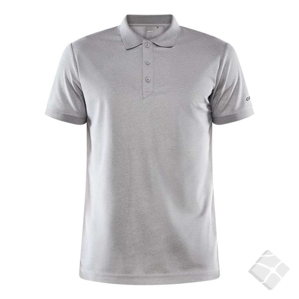 Polo shirt Core unify, grey melange