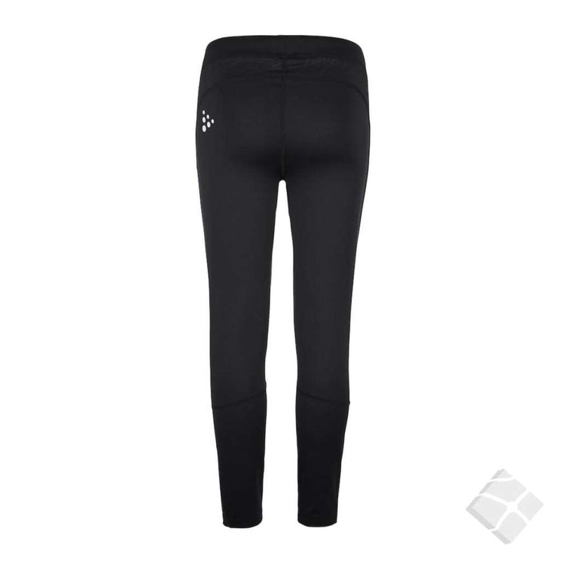 Tights long - RUSH 2.0 JR, sort