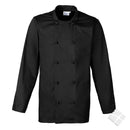 Chef`s jakke m/lang arm