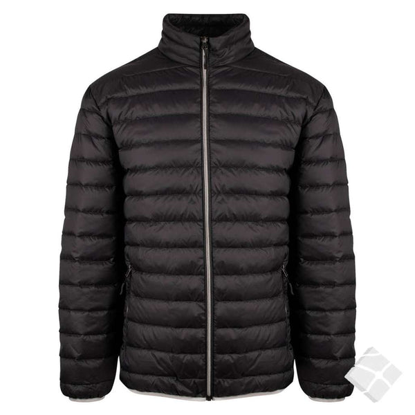 Ultralett dunjakke Oslo, sort