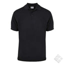 GOTS organic poloskjorte, sort