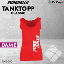 Eurorally tanktopp RALLY til dame, rød