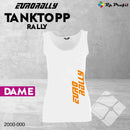 Eurorally tanktopp RALLY lady, hvit