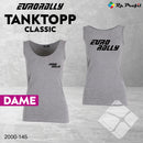 Eurorally klassisk tanktopp til dame, gråmelert