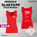 Eurorally Norway tour singlet lady, rød