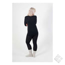 Vandre merino round neck, sort