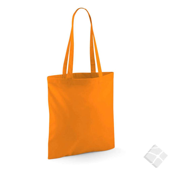 Handlenett "Bag for life" m/trykk, orange