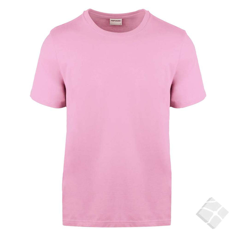 GOTS organic T-skjorte, rosa
