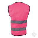 Trenings/refleksvest Flen, rosa - 20 stk