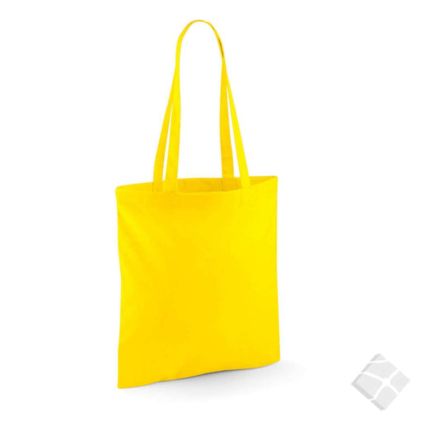 Handlenett "Bag for life" m/trykk, yellow