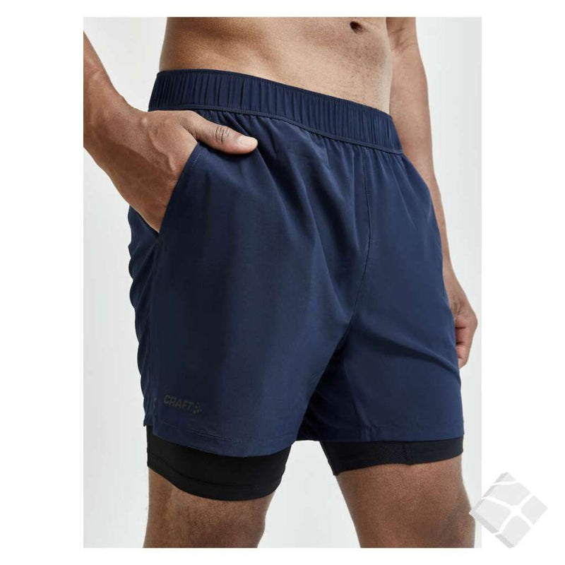 Strech shorts 2 in 1 - ADV Essence, marine