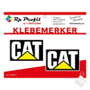 CAT emblem som klebemerke