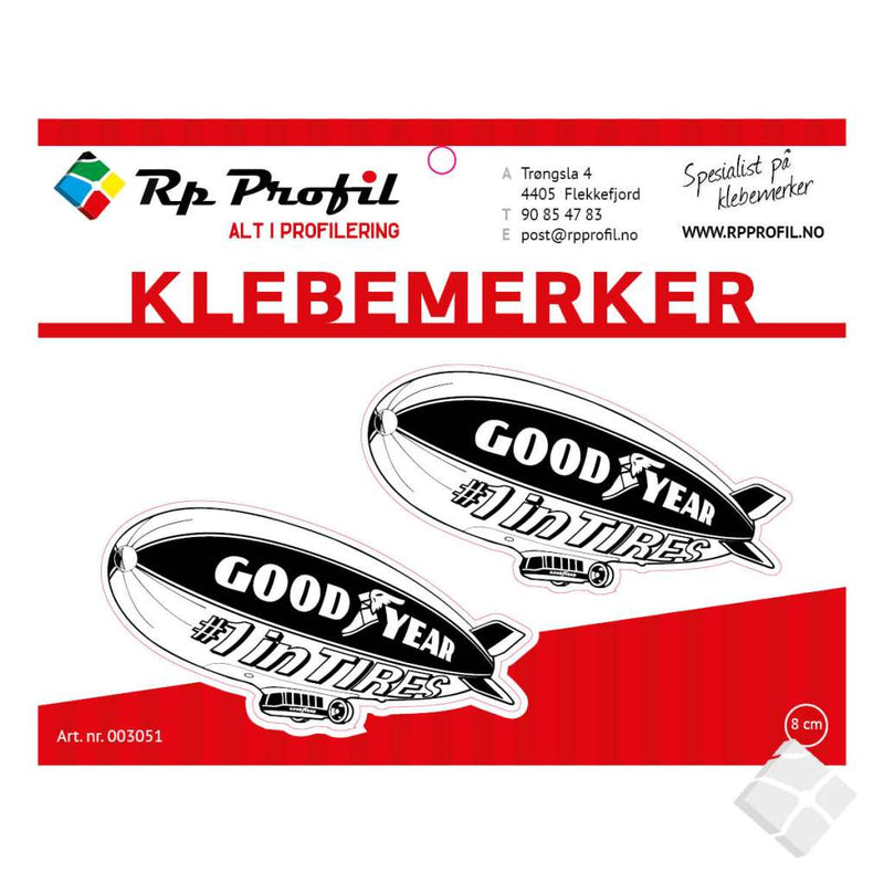 GOODYEAR TYRE AIR som klebemerke