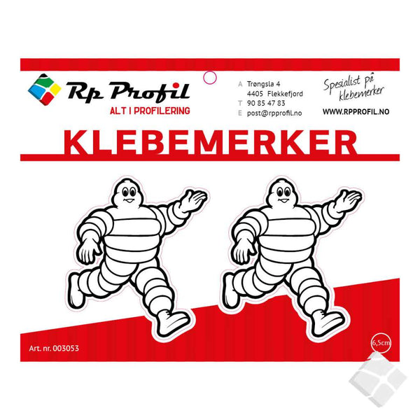 MICHELIN MAN RUN som klebemerke