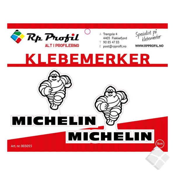 MICHELIN LOGO KLASSISK som klebemerke